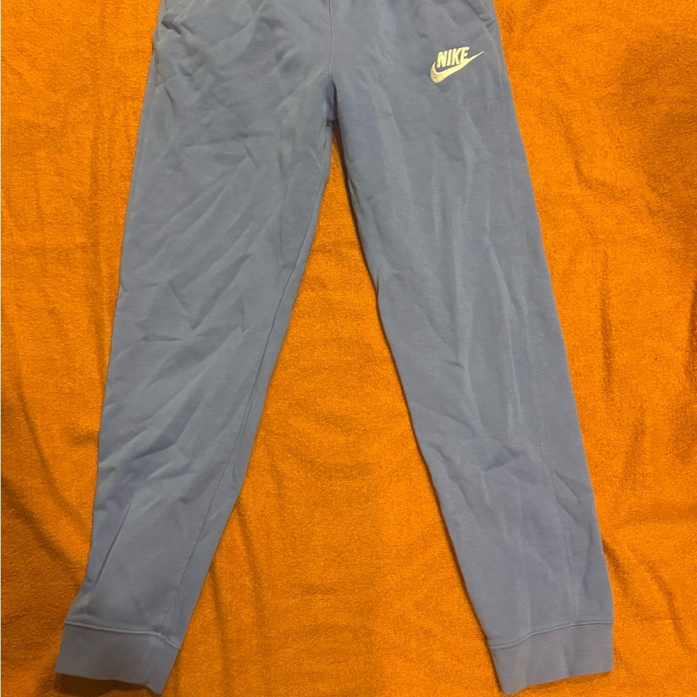 Nike Kids powder Blue Joggers